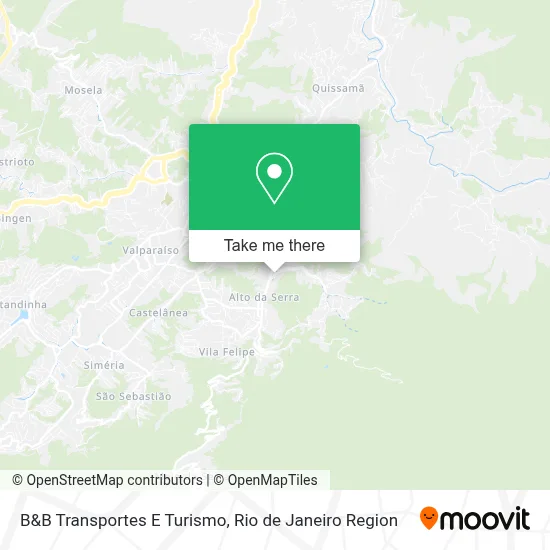 B&B Transportes E Turismo map