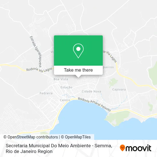 Secretaria Municipal Do Meio Ambiente - Semma map