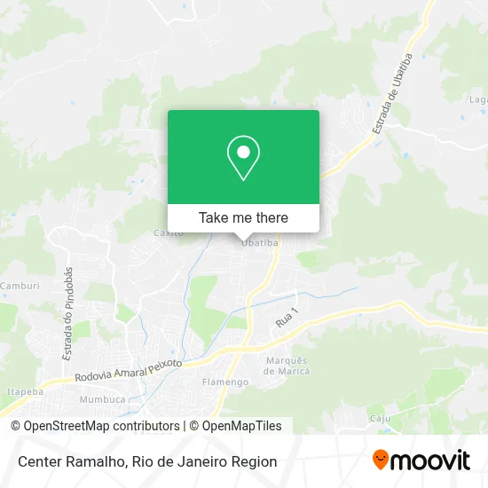 Center Ramalho map