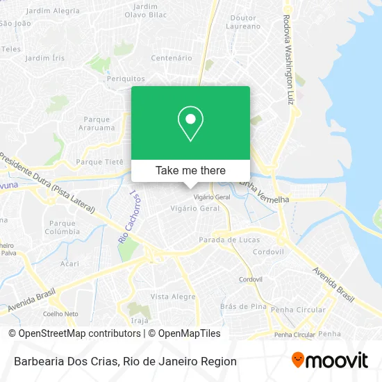 Barbearia Dos Crias map