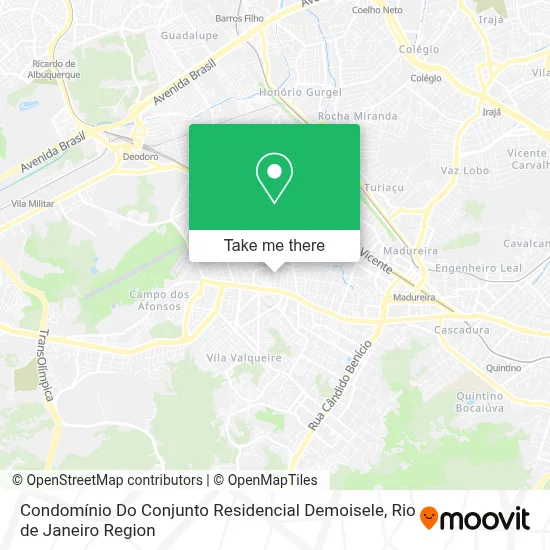 Condomínio Do Conjunto Residencial Demoisele map
