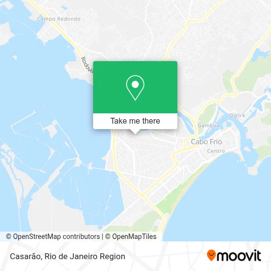 Casarão map
