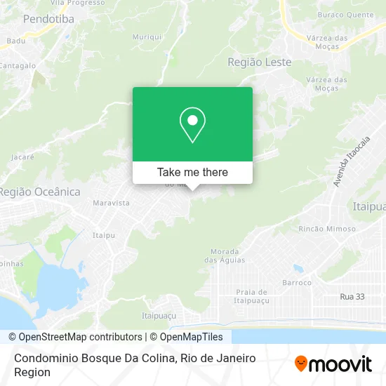 Condominio Bosque Da Colina map