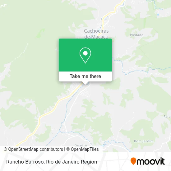Rancho Barroso map