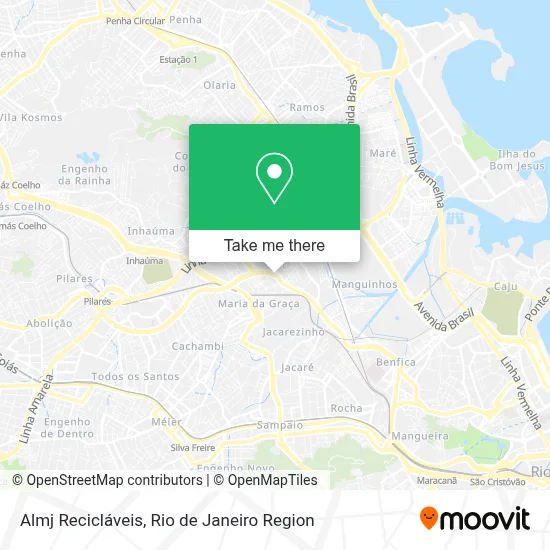 Almj Recicláveis map