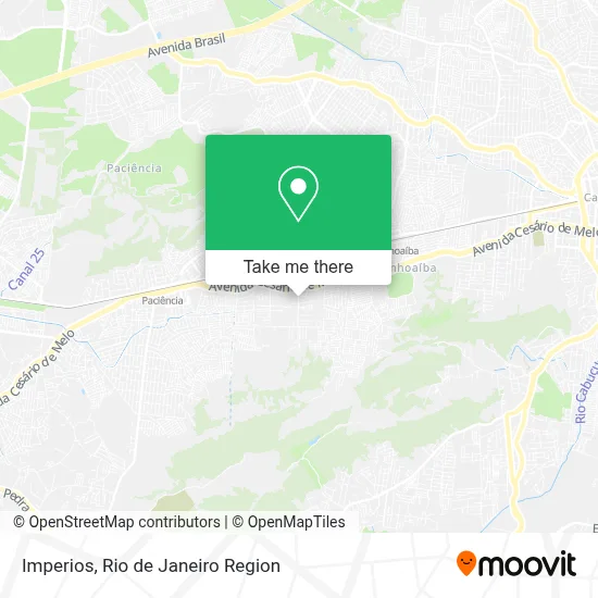 Imperios map