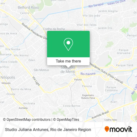 Studio Juliana Antunes map