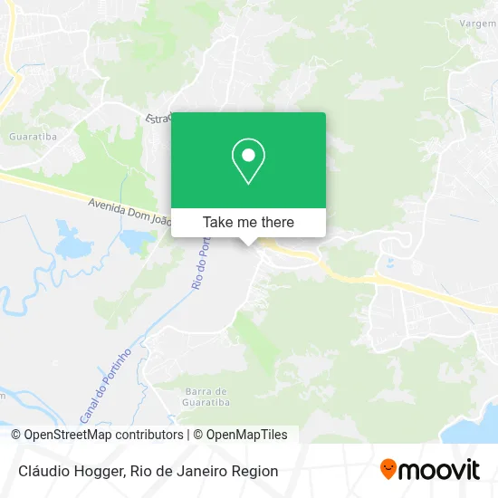 Cláudio Hogger map