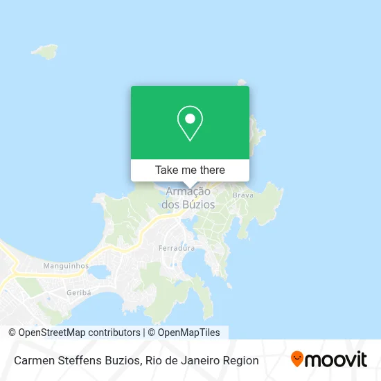 Carmen Steffens Buzios map