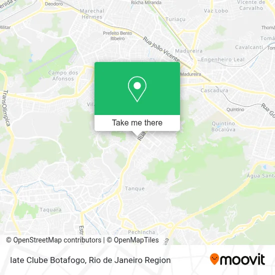 Iate Clube Botafogo map