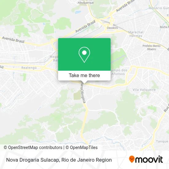 Nova Drogaria Sulacap map