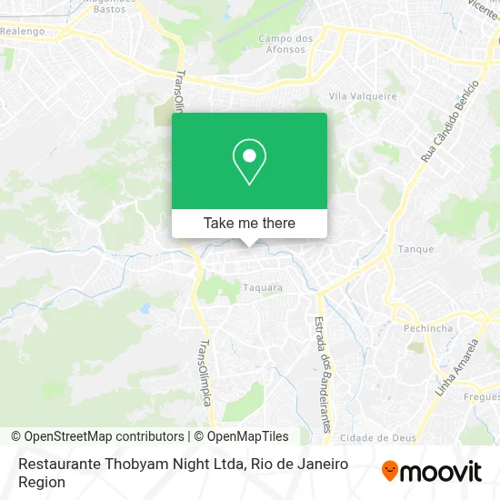 Restaurante Thobyam Night Ltda map