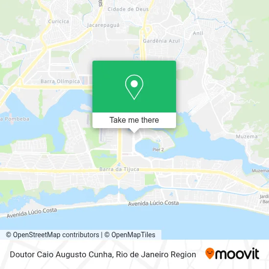 Doutor Caio Augusto Cunha map