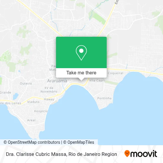 Dra. Clarisse Cubric Massa map