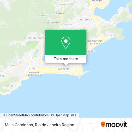 Mais Caminhos map