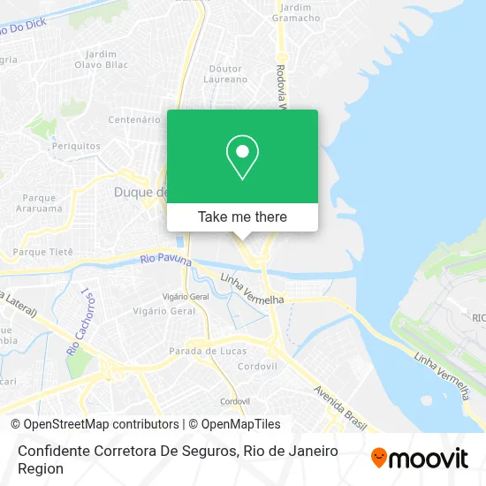 Confidente Corretora De Seguros map