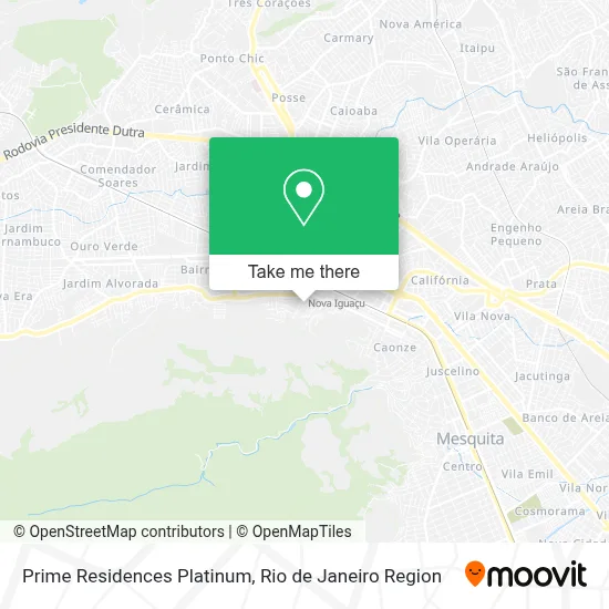 Prime Residences Platinum map