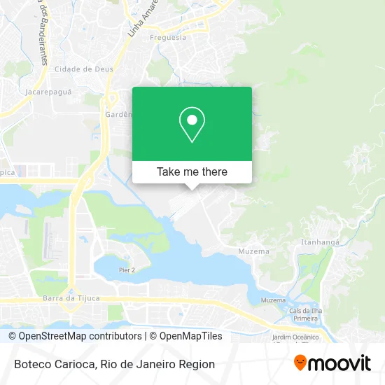 Boteco Carioca map