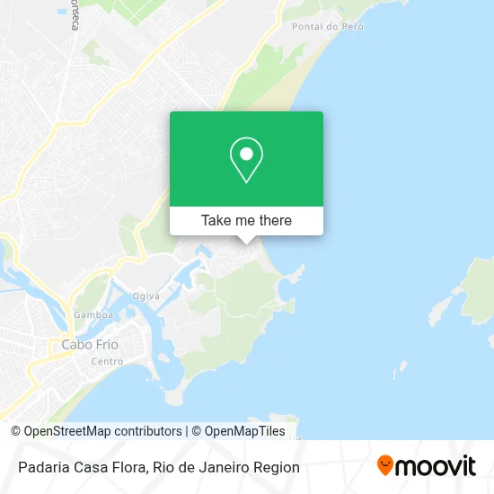 Padaria Casa Flora map