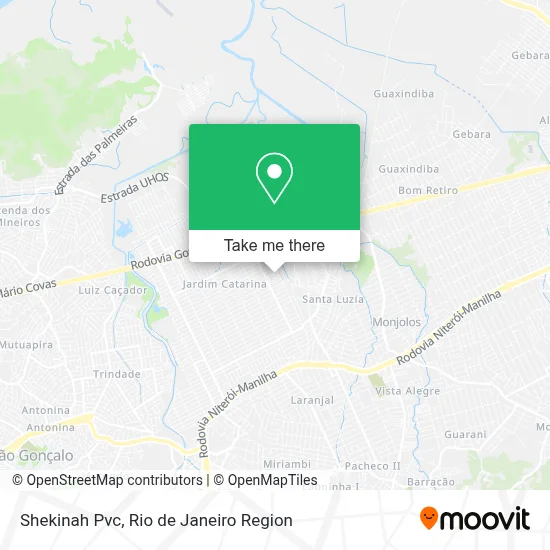 Shekinah Pvc map