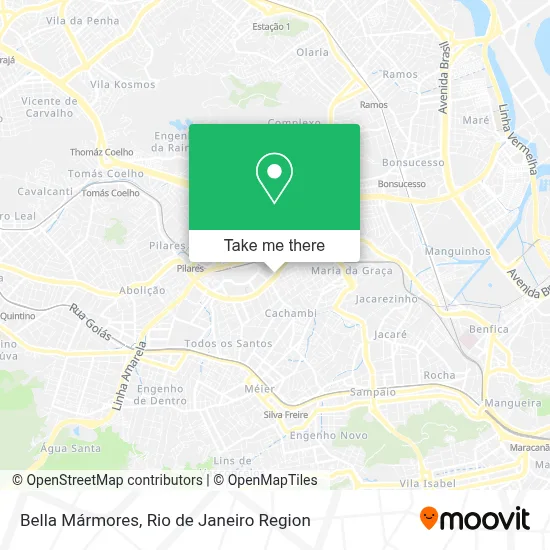 Bella Mármores map