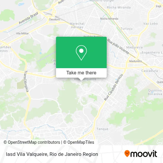 Iasd Vila Valqueire map