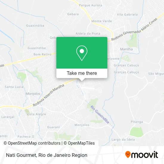 Nati Gourmet map