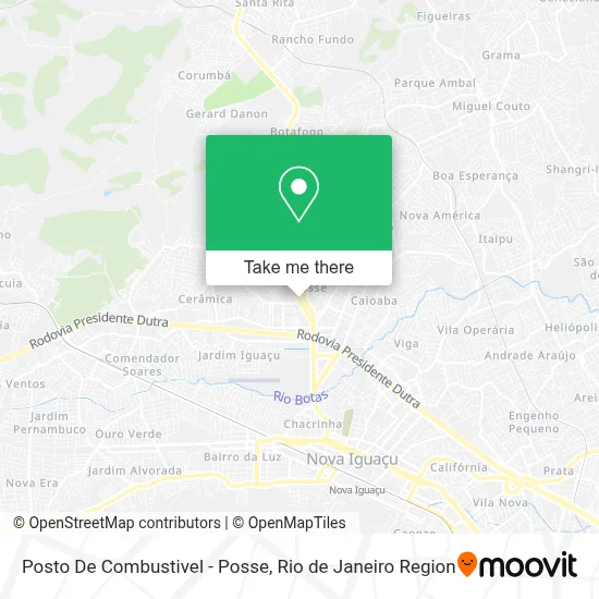 Posto De Combustivel - Posse map