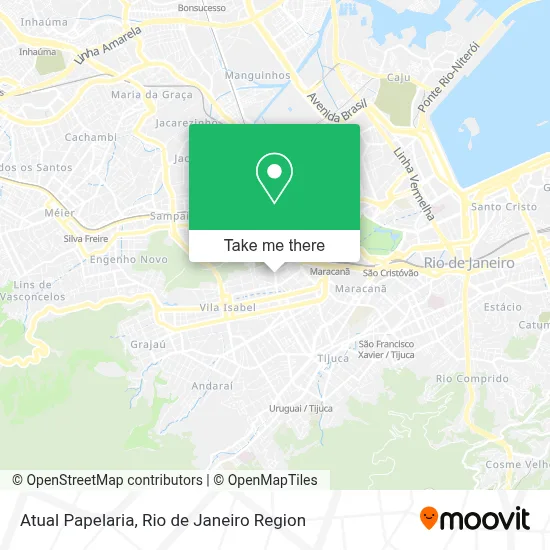 Atual Papelaria map