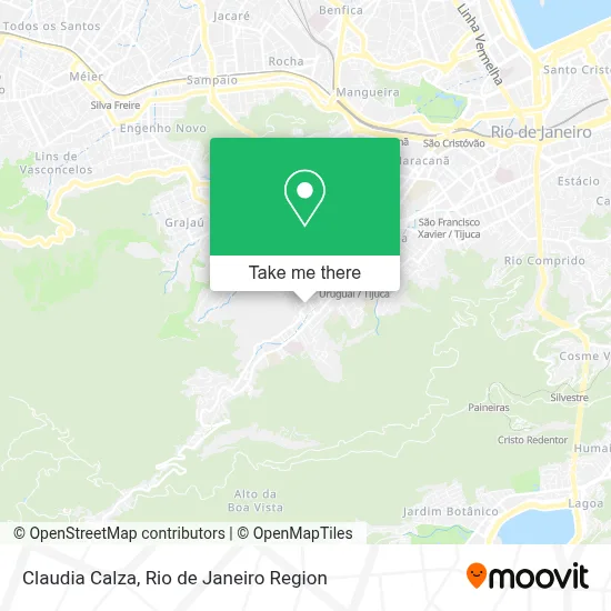 Claudia Calza map
