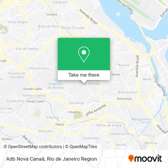 Adb Nova Canaã map