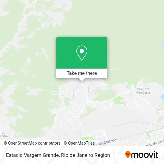 Estacio Vargem Grande map