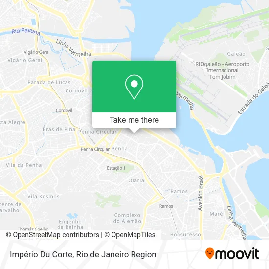 Império Du Corte map