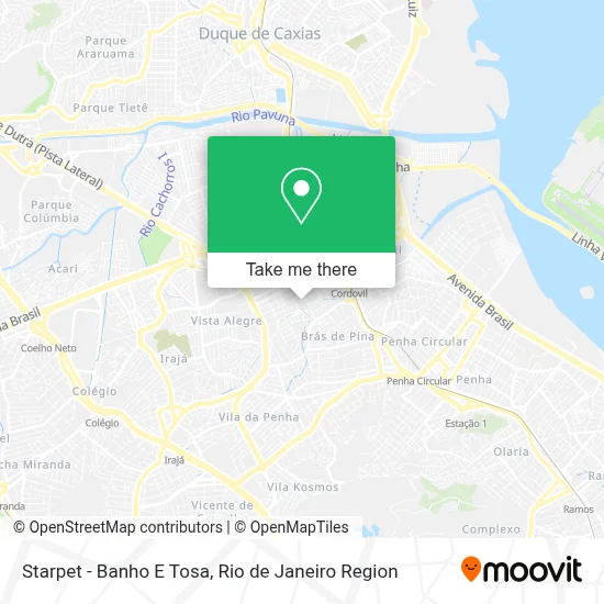 Starpet - Banho E Tosa map