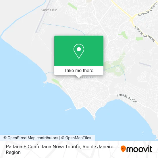 Padaria E Confeitaria Nova Triunfo map