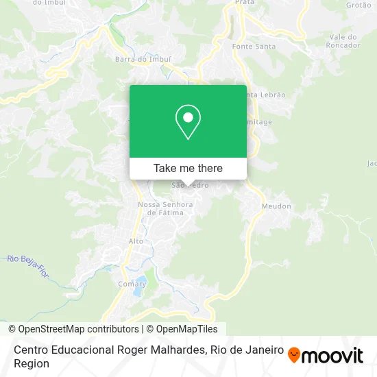Centro Educacional Roger Malhardes map