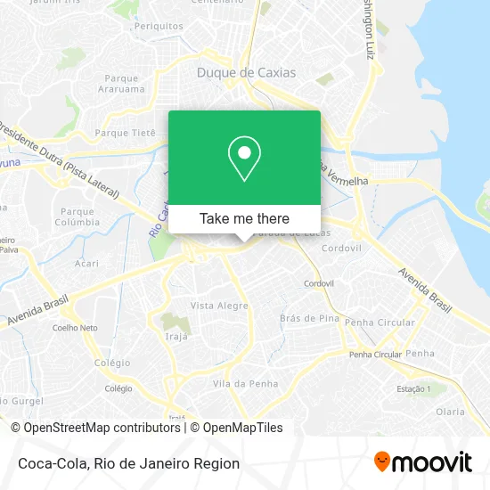 Coca-Cola map