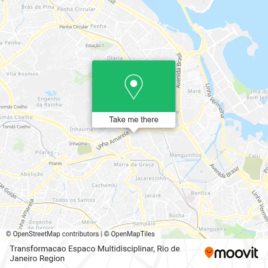 Transformacao Espaco Multidisciplinar map