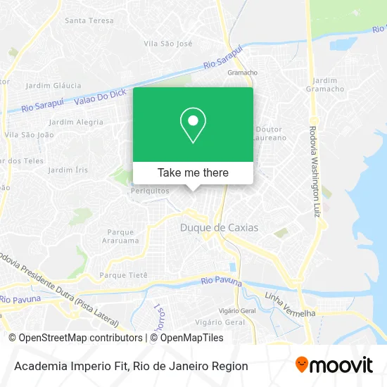Academia Imperio Fit map
