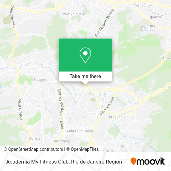 Academia Mv Fitness Club map