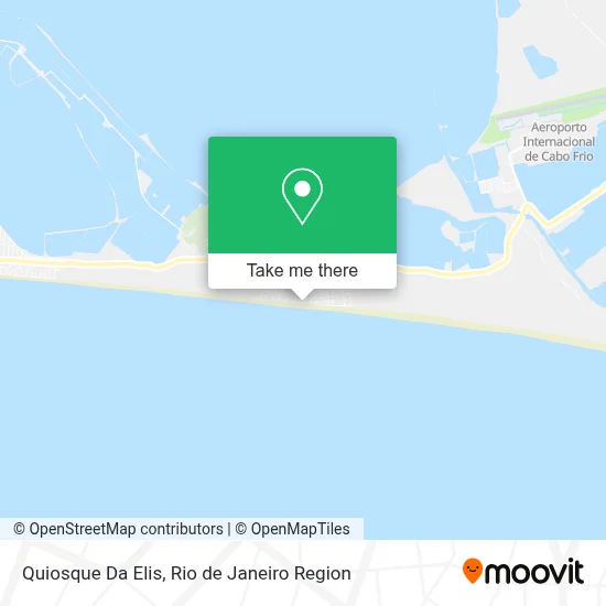 Quiosque Da Elis map