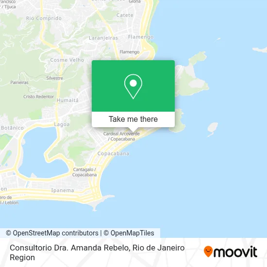 Consultorio Dra. Amanda Rebelo map