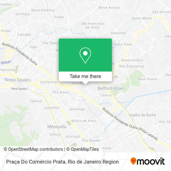 Praça Do Comércio Prata map