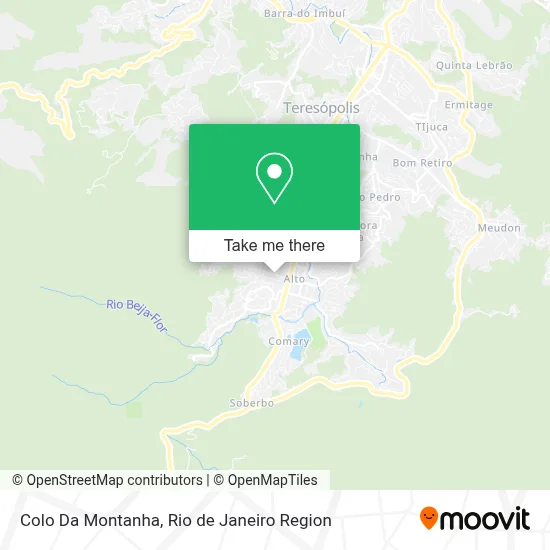 Colo Da Montanha map