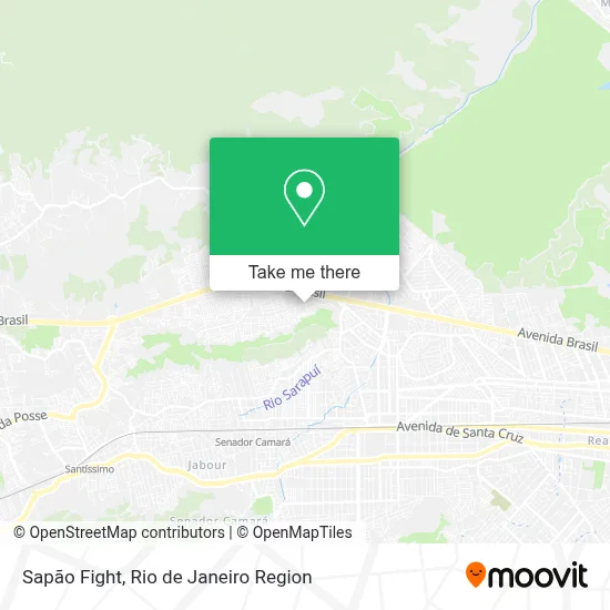 Sapão Fight map