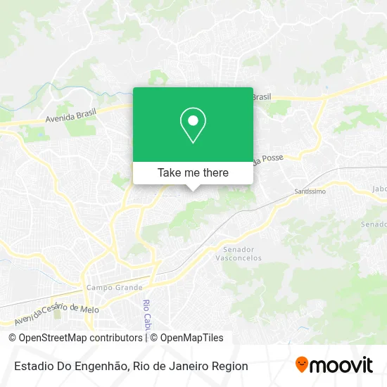 Estadio Do Engenhão map