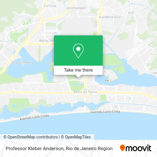 Professor Kleber Anderson map