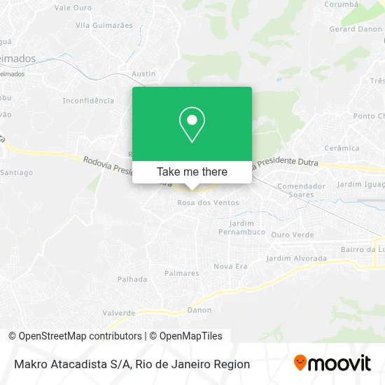 Makro Atacadista S/A map