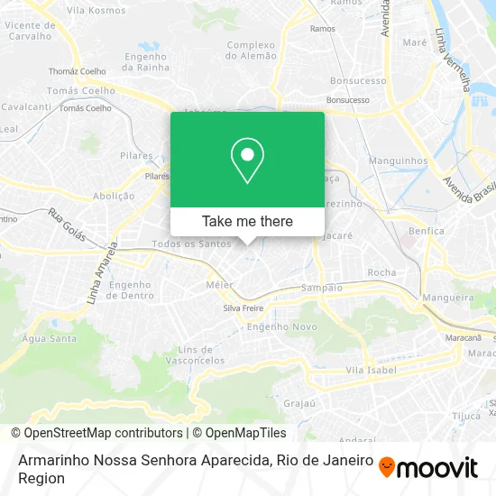 Armarinho Nossa Senhora Aparecida map
