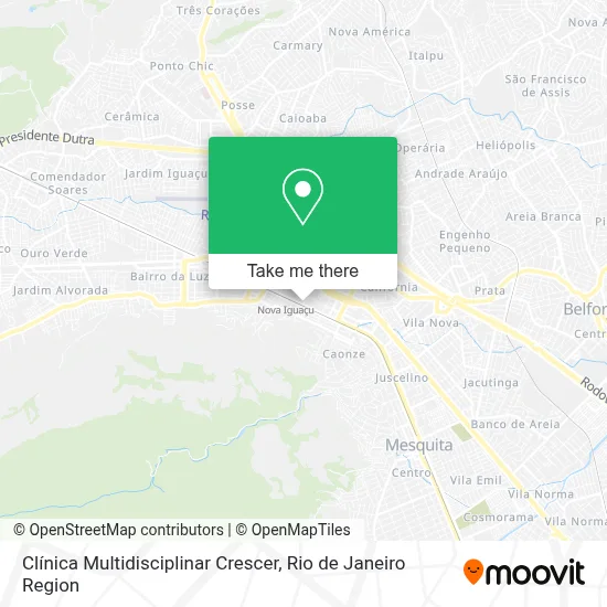 Clínica Multidisciplinar Crescer map